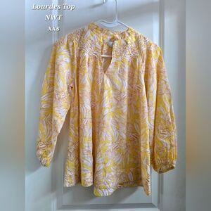 NWT Lilly Pulitzer Lourdes Top
